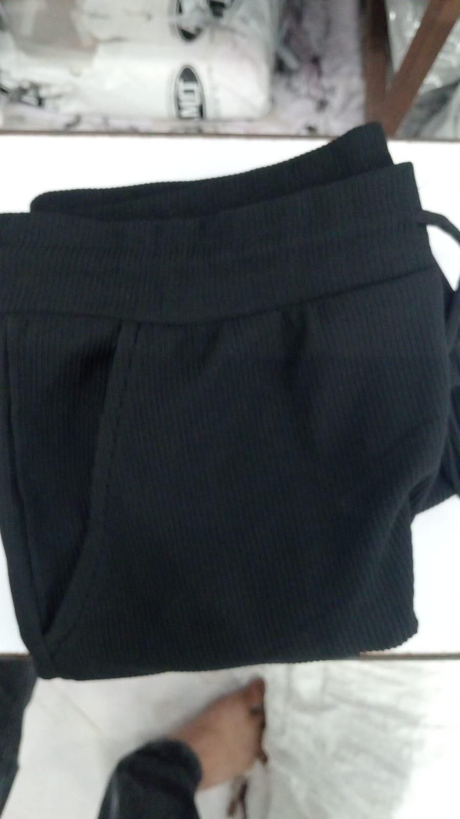 Men's Caudray Fabric Stylish Pants - Black