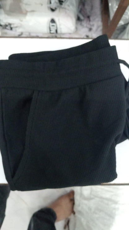 Men's Caudray Fabric Stylish Pants - Black