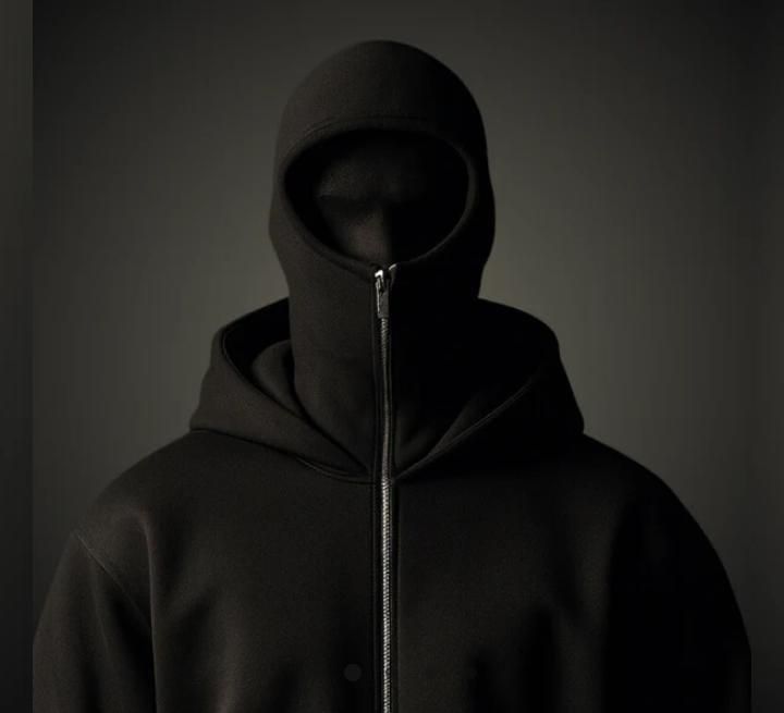 Men's Full Sleeves Zipper Hoodie With Mask