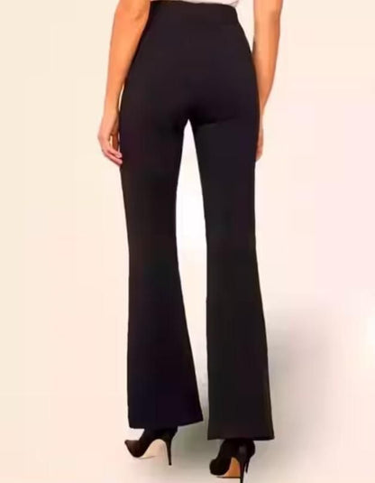 Women's Nontransparent Fabric Classic-Stylish Pant Pack of 3