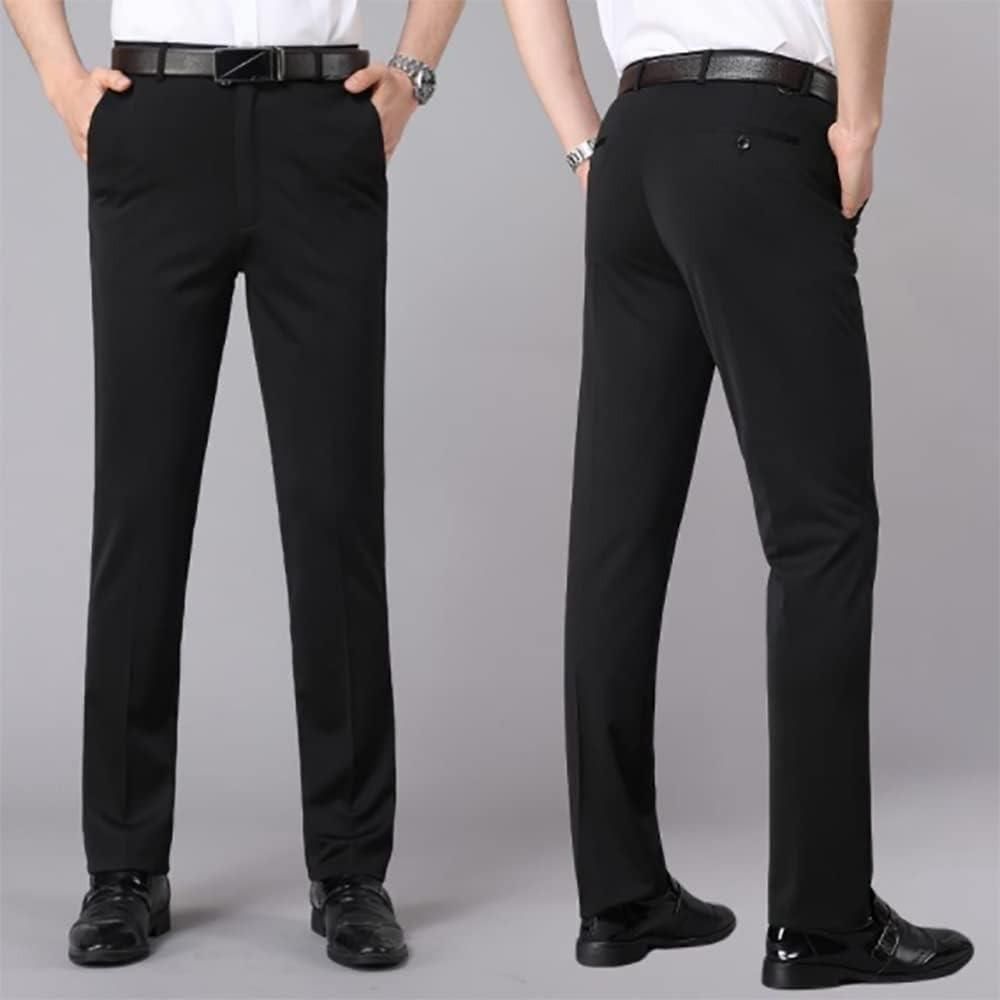 High Elasticity Men's Classic Pants - Pack of 3