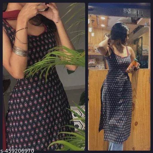 Casual Sleevless Daily Wear Kurti