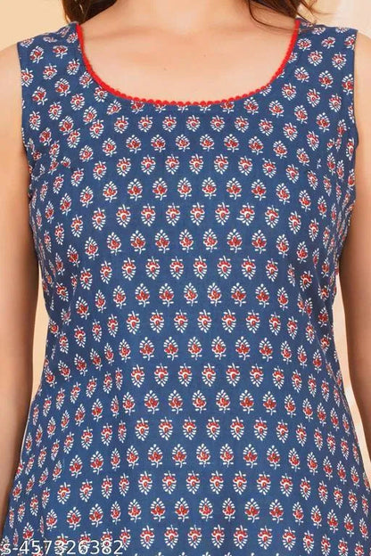 Casual Sleevless Daily Wear Kurti