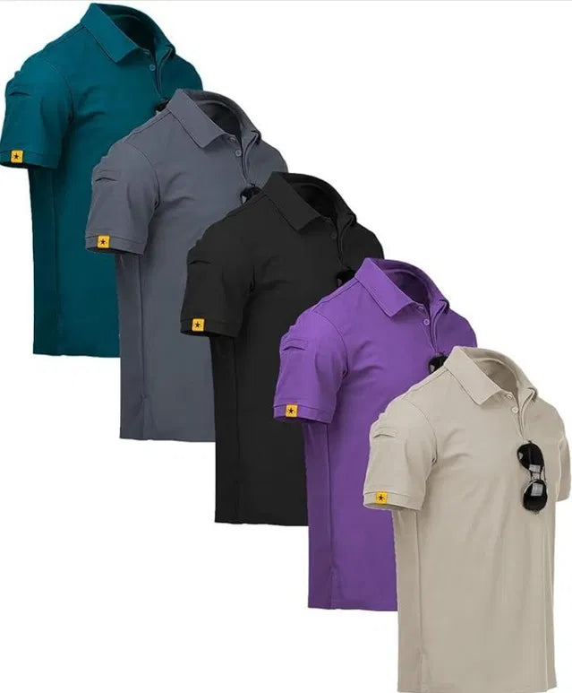 Men's Polo T-shirt Pack Of 5